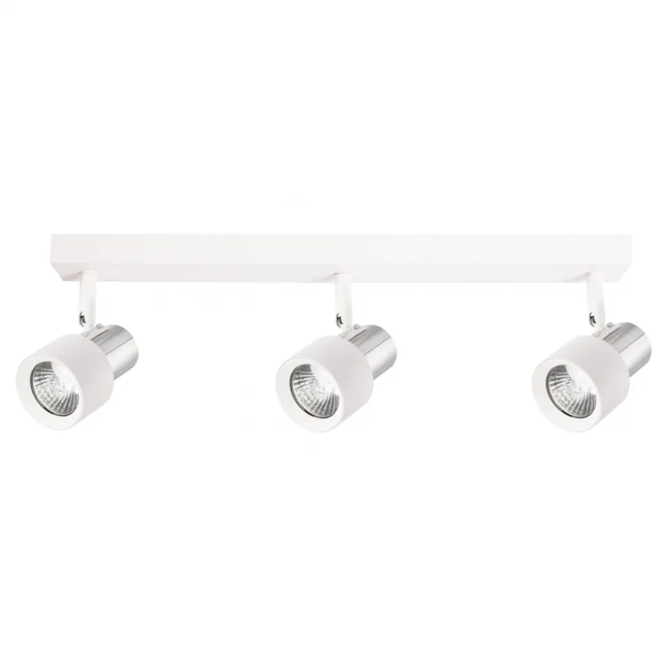 Lampa Sufitowa Spot CINO Biały Srebrny 3xGU10