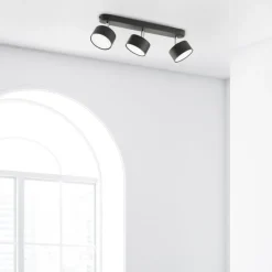 Lampa sufitowa Spot CLARK czarna 3xGX53