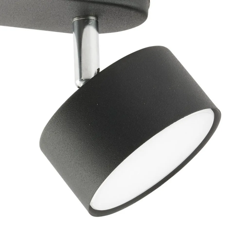 Lampa sufitowa Spot CLARK czarna 3xGX53