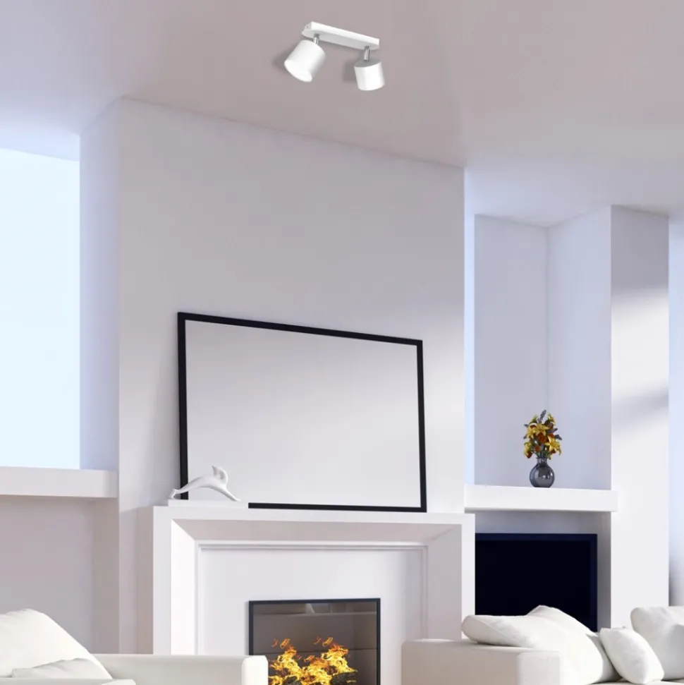Lampa Sufitowa Spot DIXIE Biały 2xGX53 24cm