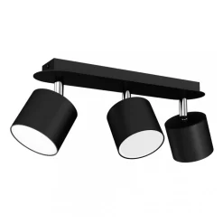 Lampa Sufitowa Spot DIXIE Czarny 3xGX53 34cm