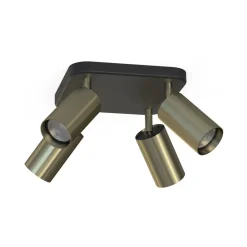 Lampa Sufitowa Spot EYE Złoty 4xGU10