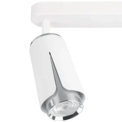 Lampa Sufitowa Spot FLOWER Biały Srebrny 3xGU10