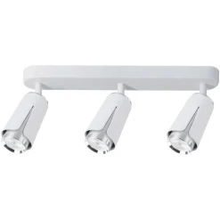 Lampa Sufitowa Spot FLOWER Biały Srebrny 3xGU10