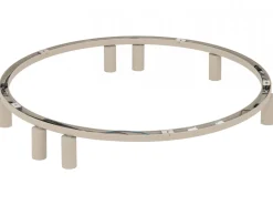 Lampa sufitowa Spot FOURTY ROUND beżowa 7xGU10