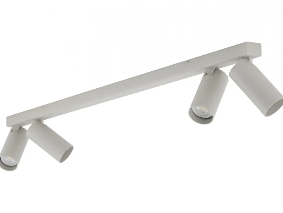 Lampa sufitowa Spot FOURTY szara 4xGU10