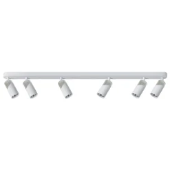 Lampa Sufitowa Spot NEO Biały Srebrny 6xGU10