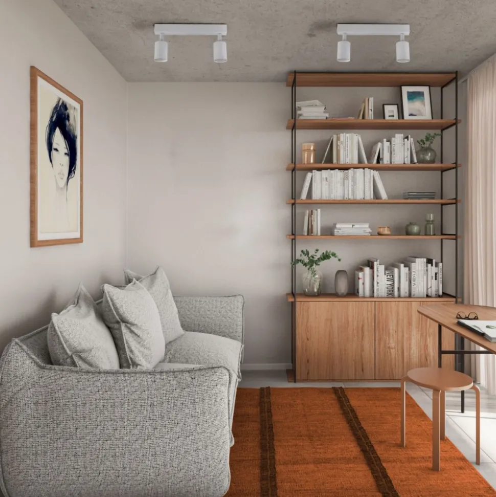 Lampa sufitowa Spot NEX biała 2xGU10