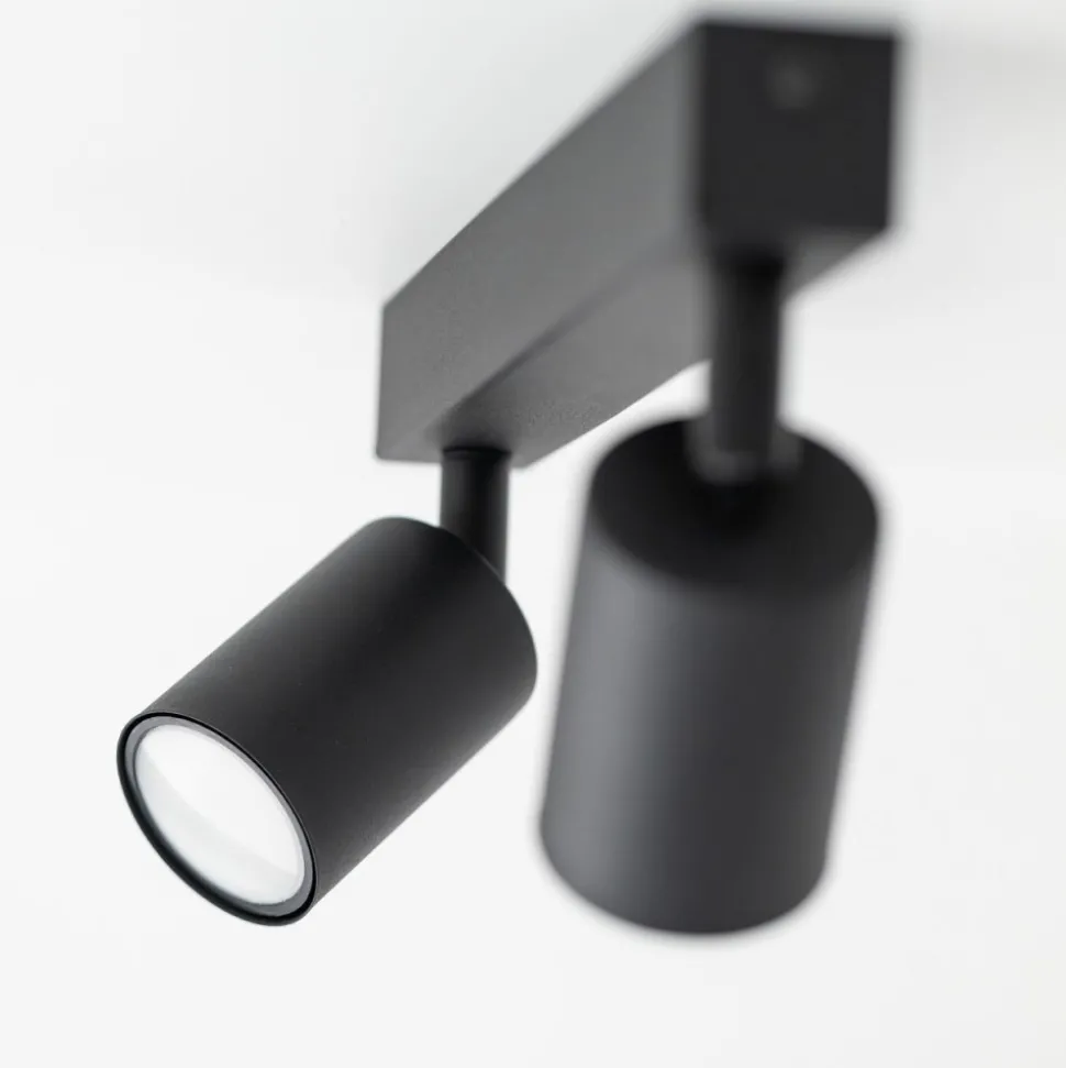 Lampa sufitowa Spot NEX czarna 2xGU10