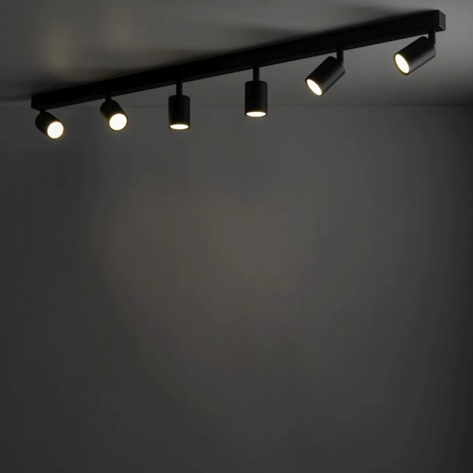 Lampa sufitowa Spot NEX czarna 6xGU10