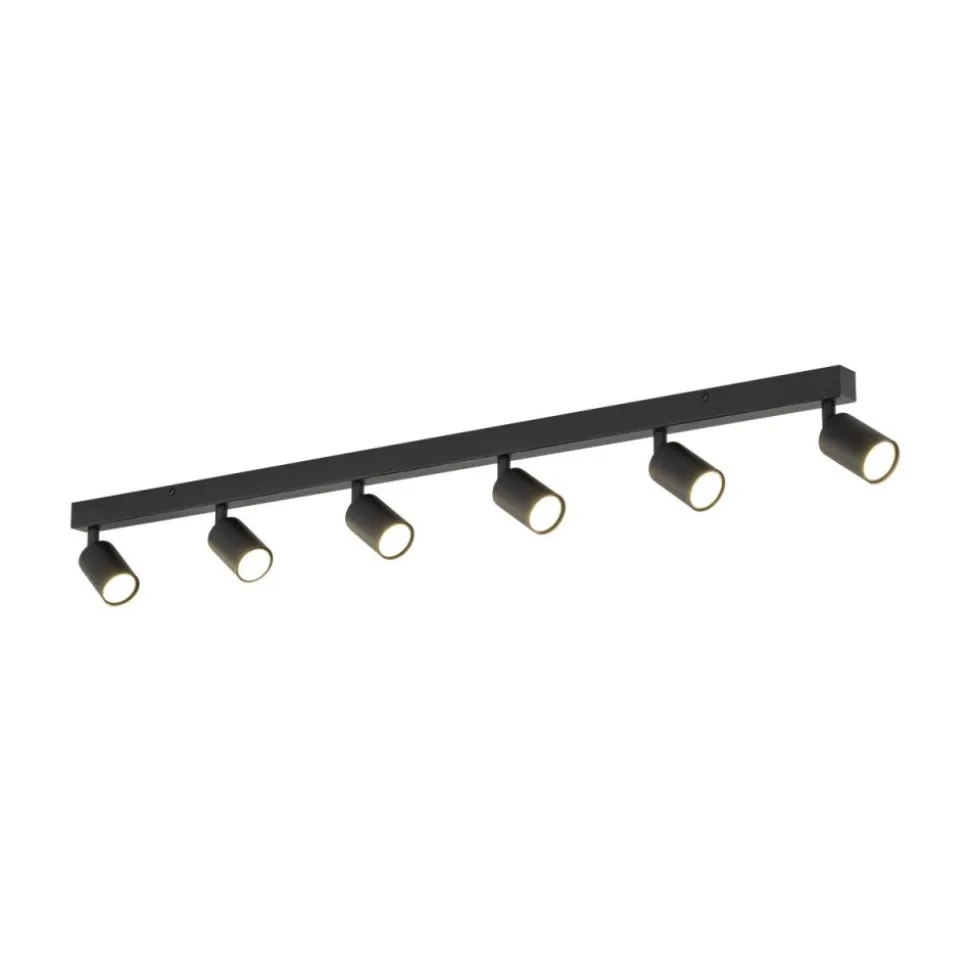 Lampa sufitowa Spot NEX czarna 6xGU10