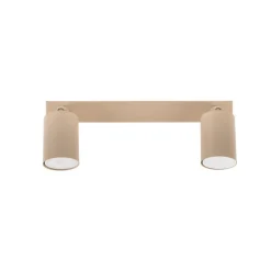 Lampa sufitowa Spot NEX sabia beżowa 2xGU10