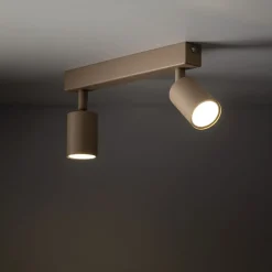 Lampa sufitowa Spot NEX sabia beżowa 2xGU10