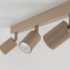 Lampa sufitowa Spot NEX sabia beżowa 4xGU10