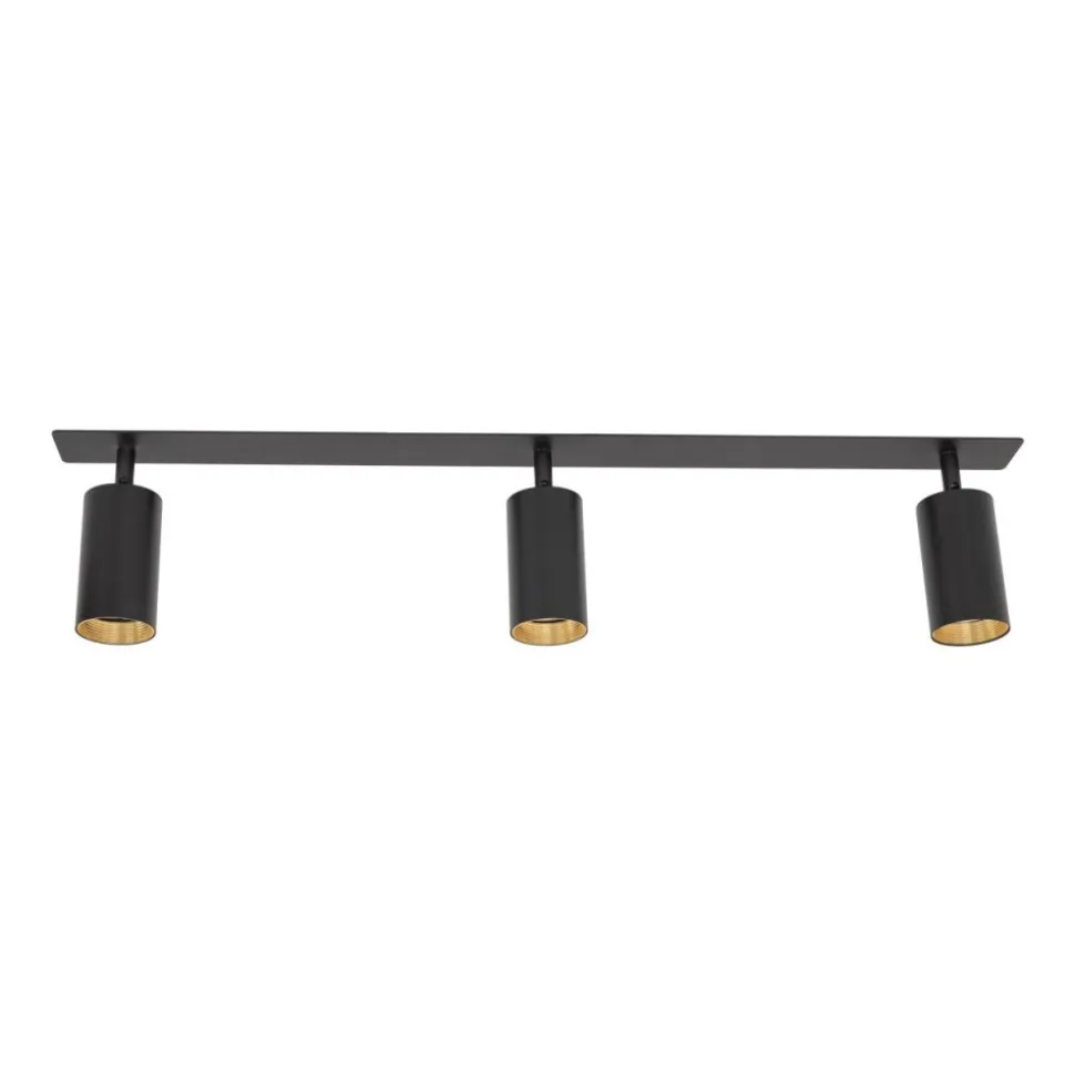 Lampa sufitowa Spot podtynkowa AMIS czarna 3xGU10