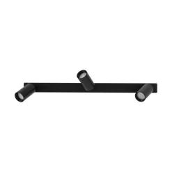 Lampa sufitowa Spot podtynkowa AMIS czarna 3xGU10