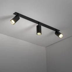 Lampa sufitowa Spot podtynkowa AMIS czarna 3xGU10