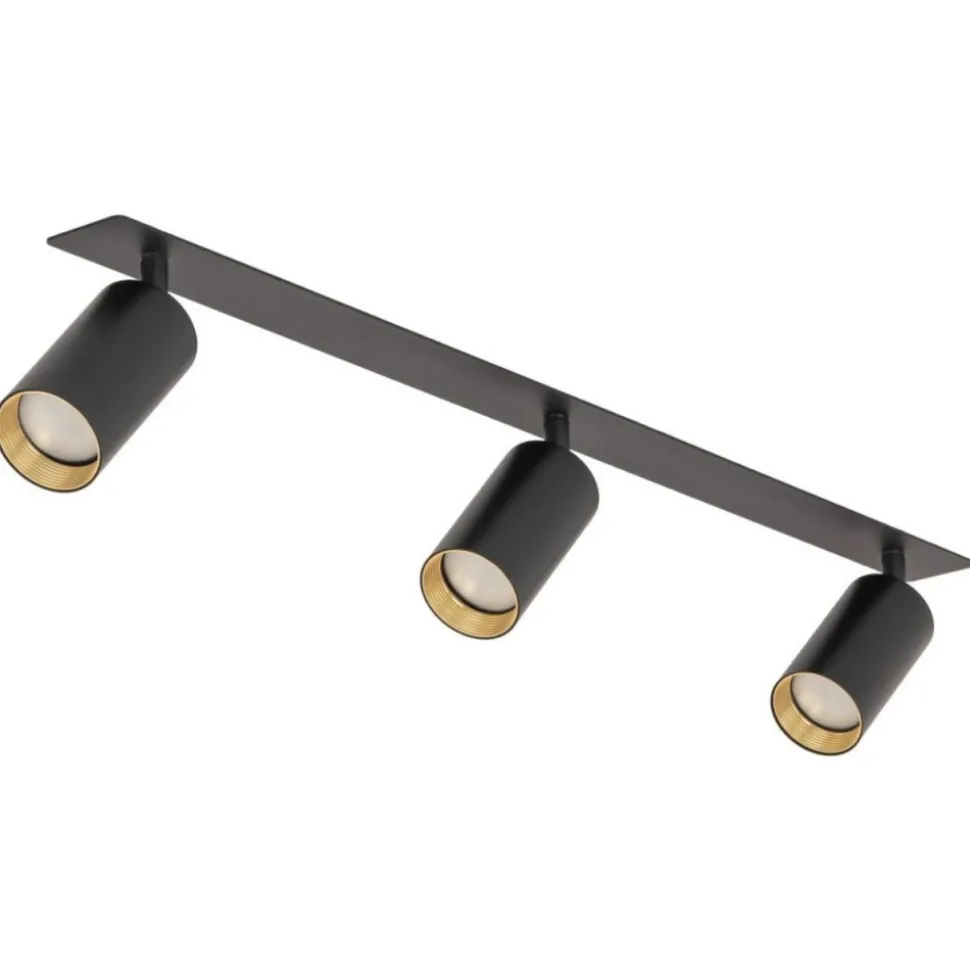 Lampa sufitowa Spot podtynkowa AMIS czarna 3xGU10