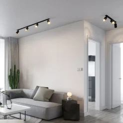 Lampa sufitowa Spot podtynkowa AMIS czarna 3xGU10