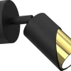 Lampa Sufitowa Spot SHIFT Czarny Złoty 1xGU10