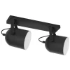 Lampa sufitowa Spot SPECTRA czarna 2xE27