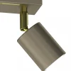 Lampa Sufitowa Spot STRIPER Złoty Szary 4xGU10