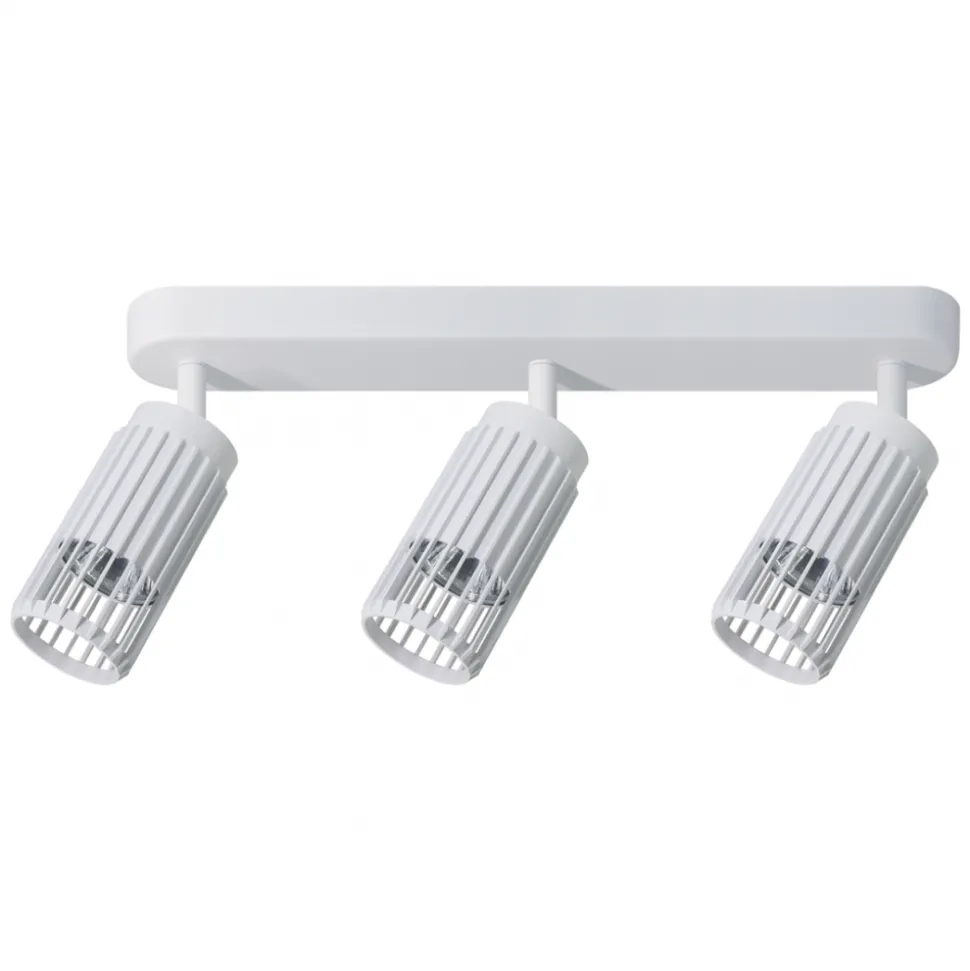 Lampa Sufitowa Spot VERTICAL Biały Metalowe Klosze 3xGU10