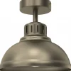 Lampa Sufitowa SVEN Złoty Szary Metalowy Klosz 1xE27