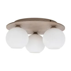 Lampa sufitowa VIRLO biały klosz 3xE14