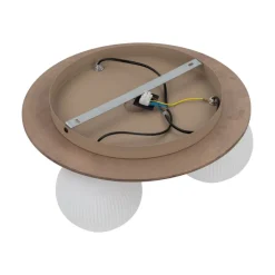 Lampa sufitowa VIRLO biały klosz 3xE14