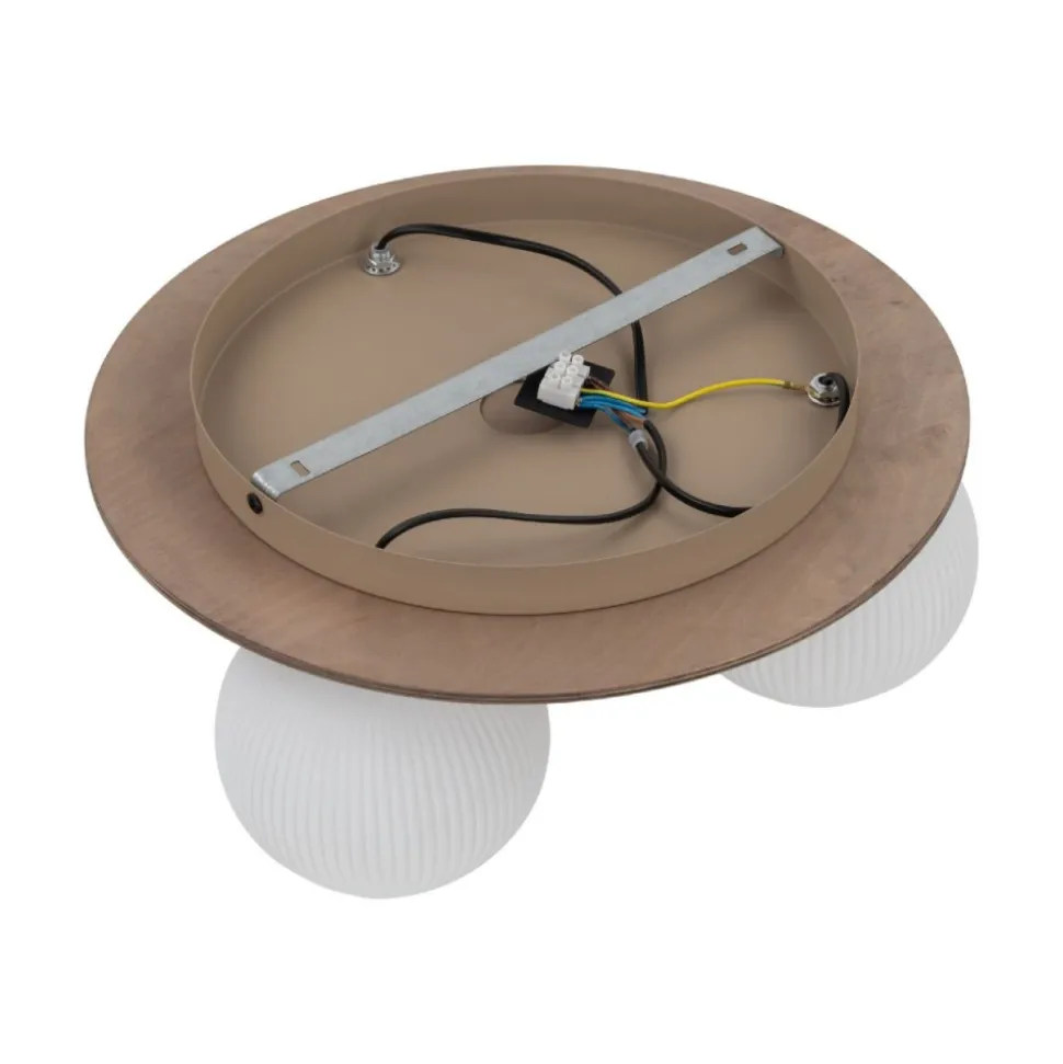 Lampa sufitowa VIRLO biały klosz 3xE14