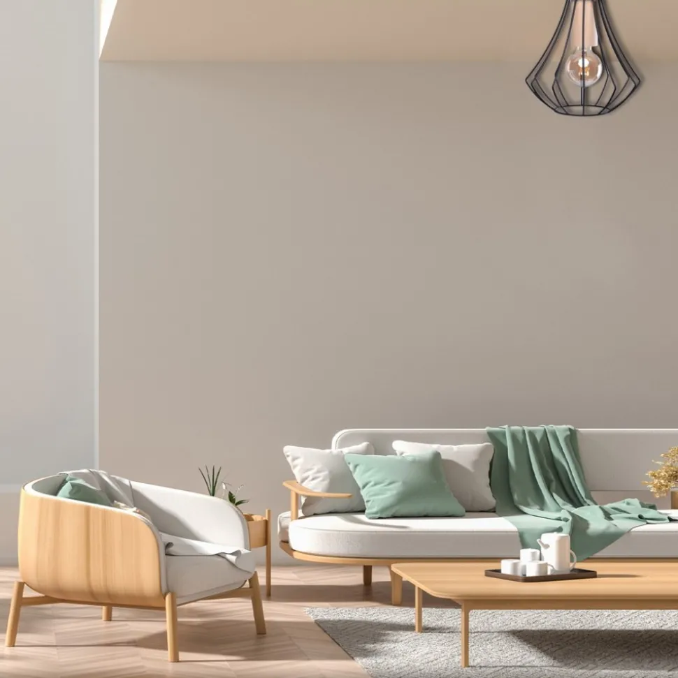 Lampa Sufitowa WILL Czarny Złoty Metalowy Klosz 1xE27 24cm