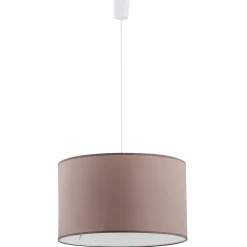 Lampa Wiszaca RONDO Cappuccino Abażur 3xE27 50cm