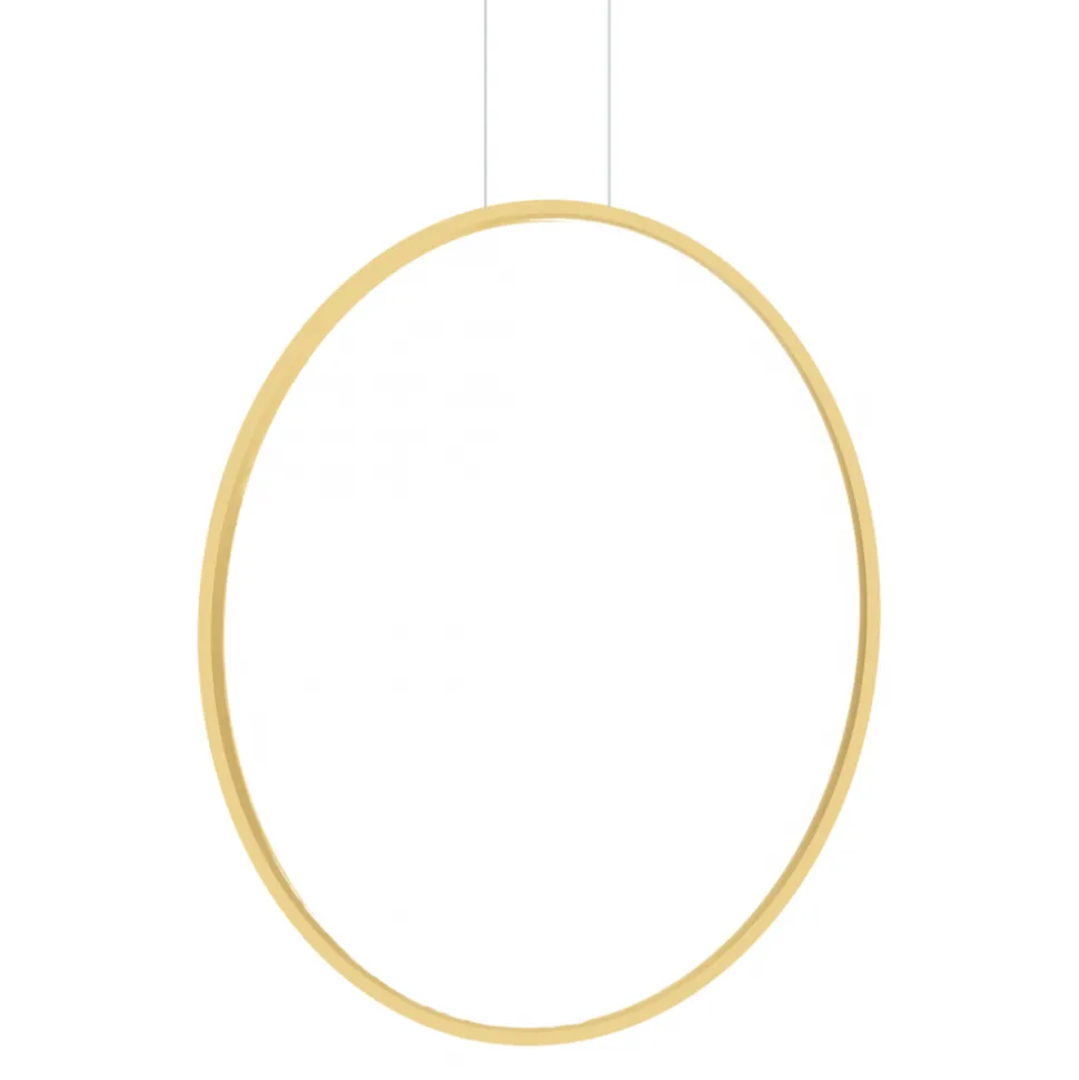 Lampa Wiszaca SATURNO Złoty 46W LED 80cm