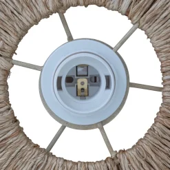 Lampa wisząca Alara beżowa z juty