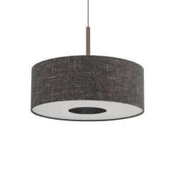 Lampa wisząca AMARELA M czarny melanż 1xE27