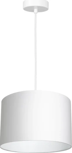Lampa Wisząca ARDEN Biały Abażur 1xE27 25cm