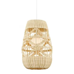 Lampa Wisząca ARONA Abażur Beżowy 1xG9 25cm