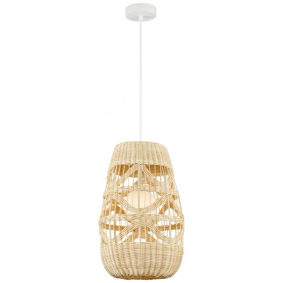 Lampa Wisząca ARONA Abażur Beżowy 1xG9 25cm