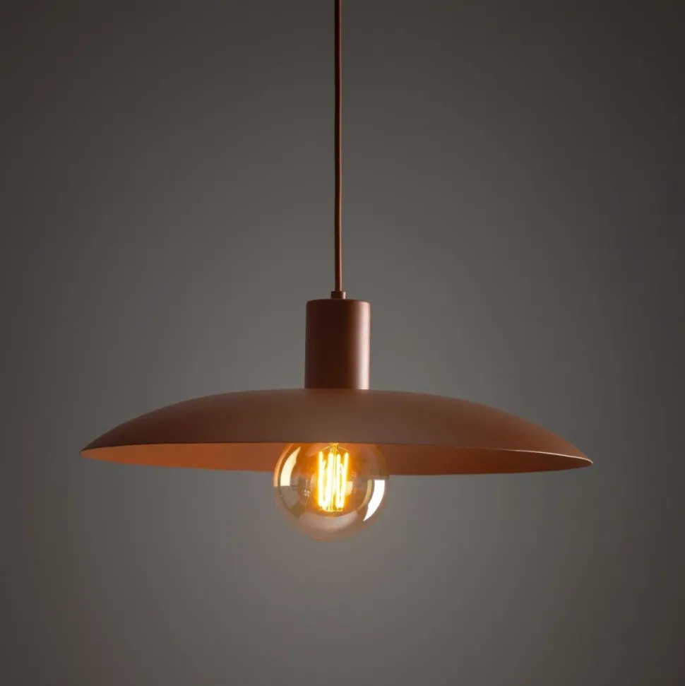 Lampa wisząca ASTRA ceglasta 1xE27
