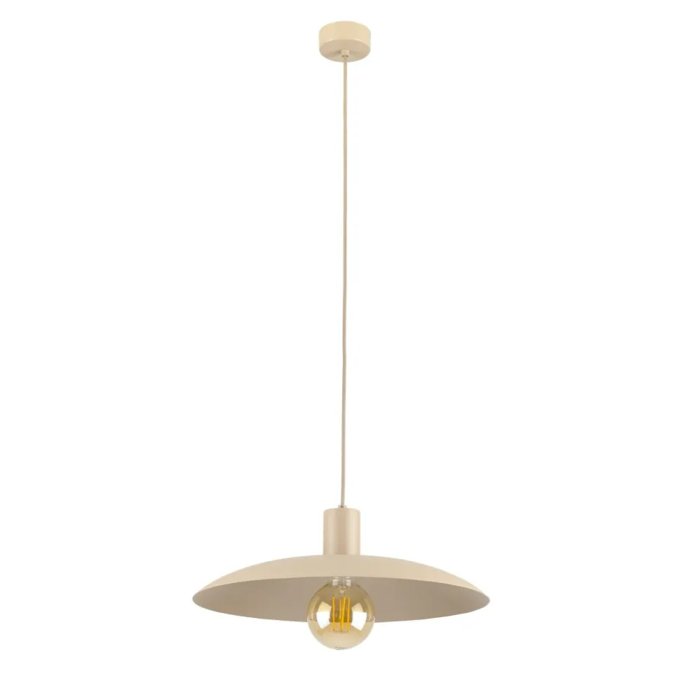 Lampa wisząca ASTRA sabia beżowa 1xE27