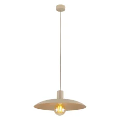 Lampa wisząca ASTRA sabia beżowa 1xE27