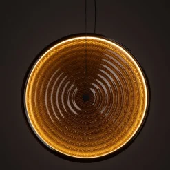 Lampa wisząca AURA LED bursztynowa 22W 3000K