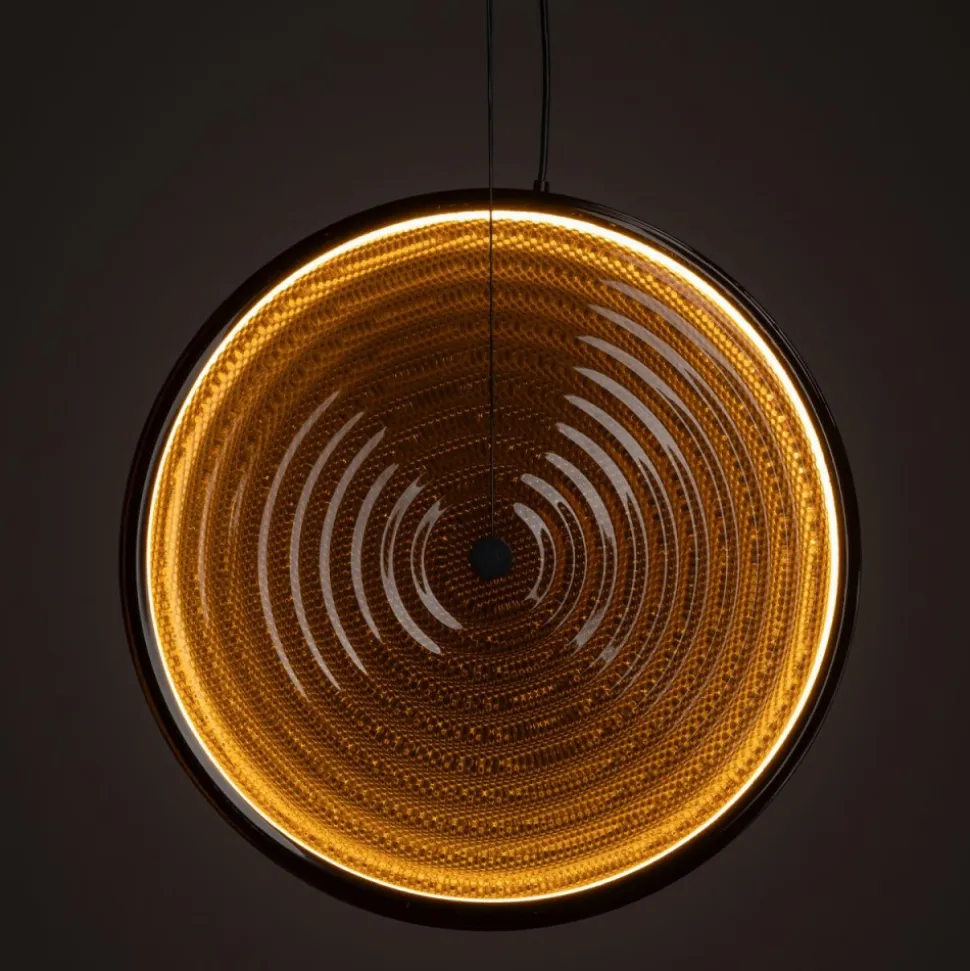 Lampa wisząca AURA LED bursztynowa 22W 3000K