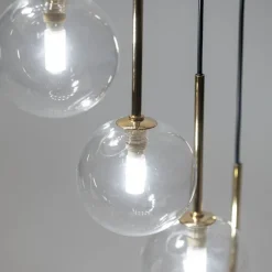 Lampa wisząca AURORA czarna 16xG9