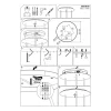 Lampa Wisząca BATON Czarny 3xE27