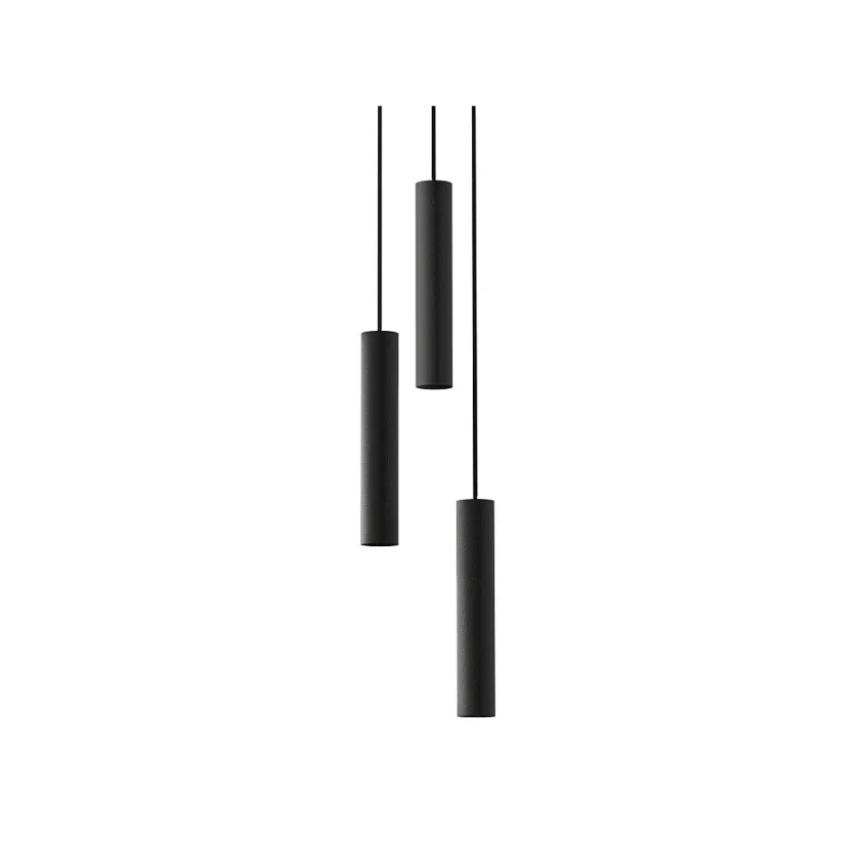 Lampa Wisząca BATON Czarny 3xE27