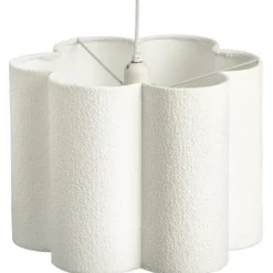 Lampa wisząca biała boucle 35x35x25 cm