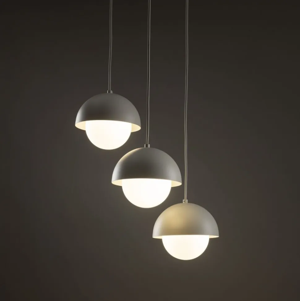 Lampa wisząca BONO beżowa 3xG9