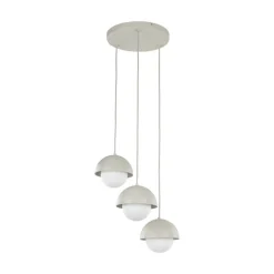 Lampa wisząca BONO beżowa 3xG9